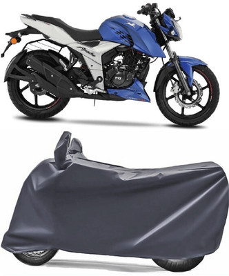 AUCTIMO Two Wheeler Cover for TVS(Apache RTR 160 4V, Multicolor)