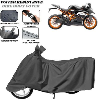 SRP PRODUCT Waterproof Two Wheeler Cover for KTM(RC 125, Grey)