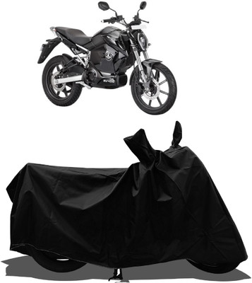 Tricway Waterproof Two Wheeler Cover for Revolt(Motors RV 400, Black)