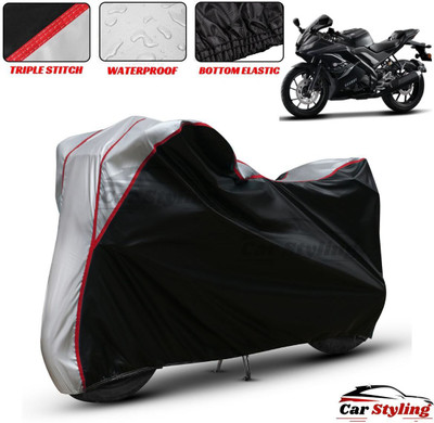 Car Styling Waterproof Two Wheeler Cover for Yamaha(R15, Multicolor)