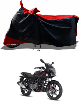 DeepShakshi AUTOMOTIVE Waterproof Two Wheeler Cover for Bajaj(Pulsar 180, Red)