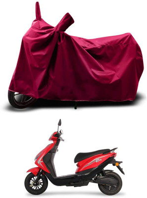 KEDIT Two Wheeler Cover for Ampere(Maroon)