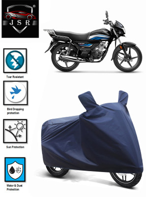 J S R Waterproof Two Wheeler Cover for Honda(CD 110 Dream, Blue)