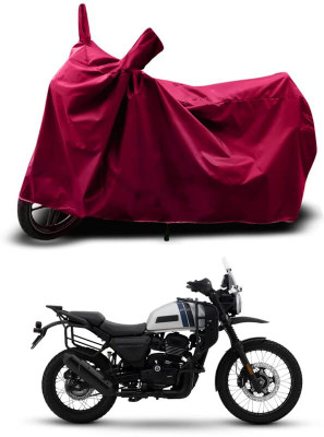 KEDIT Two Wheeler Cover for Yezdi(Maroon)