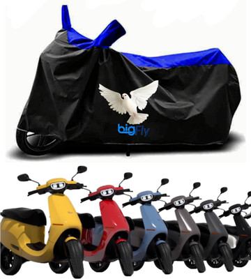 BigFly Two Wheeler Cover for Ola(Electric Scooter, Blue)