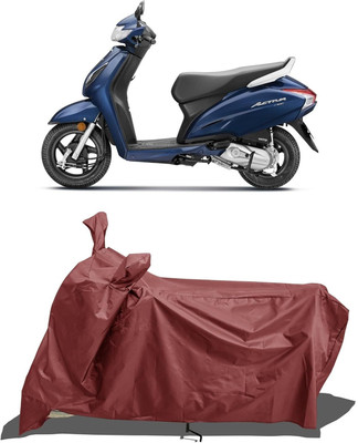KANISHA ENTERPRISES Waterproof Two Wheeler Cover for Honda(Activa 6G, Maroon)