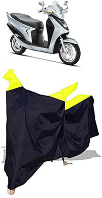 Amexride Two Wheeler Cover for Hero(Leap Hybrid SES BS6, Multicolor)
