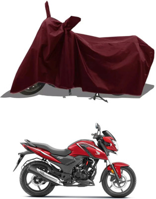 HWSXQAE Waterproof Two Wheeler Cover for Honda(Maroon)