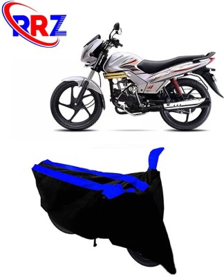 RRZ Waterproof Two Wheeler Cover for Mahindra(Centuro NXT, Black, Blue)