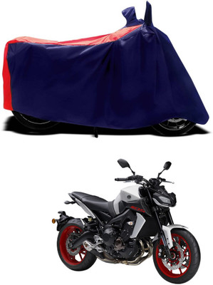 PAGORA Waterproof Two Wheeler Cover for Yamaha(MT 9, Red)