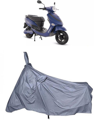 HEMSKAR Two Wheeler Cover for Hero(Electric Photon, Silver)