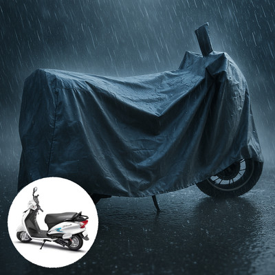 CODOKI Waterproof Two Wheeler Cover for Hero(Duet VX 110CC, Grey)