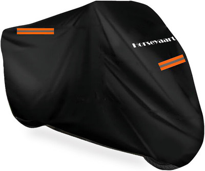 Horseyaart Waterproof Two Wheeler Cover for Yamaha(SZ-RR V2 BS6, Black)