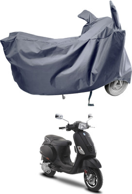 Amexride Two Wheeler Cover for Vespa(SXL 125 BS6, Grey)