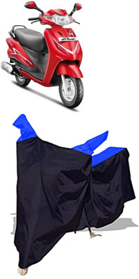 Amexride Two Wheeler Cover for Hero(Duet LX 110CC BS6, Multicolor)
