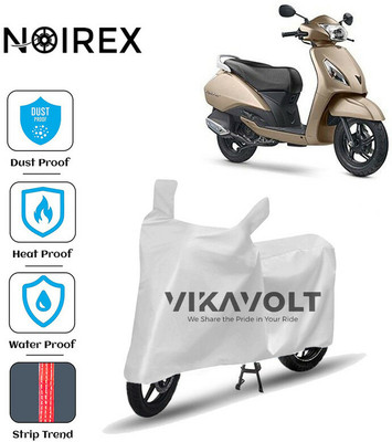 NOIREX Waterproof Two Wheeler Cover for TVS(Jupiter, Silver)