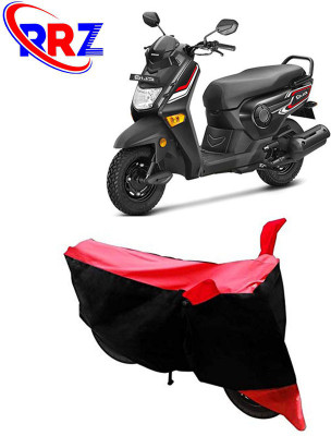 AutoGalaxy Waterproof Two Wheeler Cover for Honda(Cliq, Black, Red)
