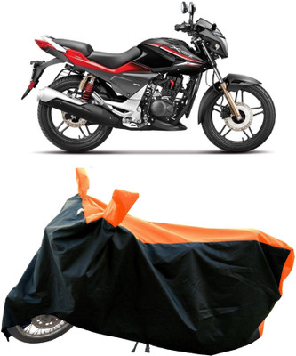 DeepShakshi AUTOMOTIVE Waterproof Two Wheeler Cover for Hero(CBZ TYPE 1, Orange)