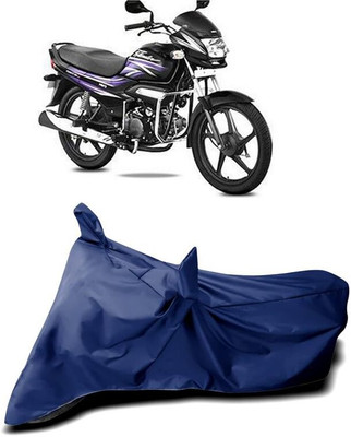KEDIT Two Wheeler Cover for Hero(MotoCorp Super Splendor, Blue)