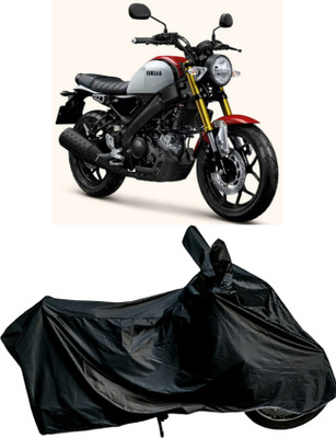 Autofly Waterproof Two Wheeler Cover for Yamaha(XSR300, Black)
