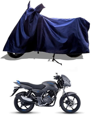 KEDIT Two Wheeler Cover for Bajaj(Pulsar 125 Neon, Blue)