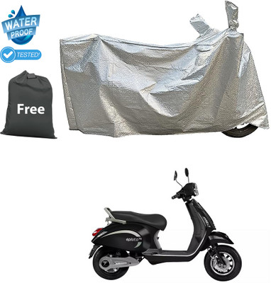 CODOKI Waterproof Two Wheeler Cover for PURE EV(Silver)