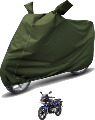 Caronix Waterproof Two Wheeler Cover for Bajaj(Pulsar 220F, Green)