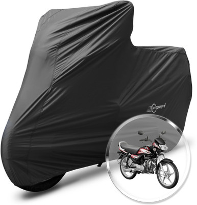 Neodrift Two Wheeler Cover for Hero(HF Deluxe i3s, Black)