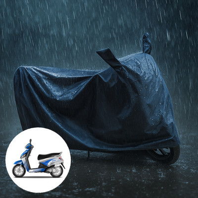 CODOKI Waterproof Two Wheeler Cover for Mahindra(Gusto Electric, Black)