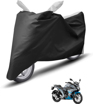 Caronix Waterproof Two Wheeler Cover for Yamaha(Fazer, Silver)