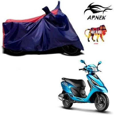 DeepShakshi AUTOMOTIVE Waterproof Two Wheeler Cover for TVS(Zest, Red, Blue)