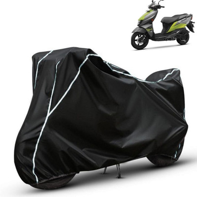 Amikan Waterproof Two Wheeler Cover for Suzuki(Avenis 125, Black)