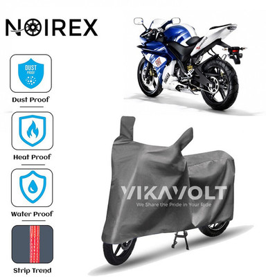 NOIREX Two Wheeler Cover for Yamaha(YZF R15 V3.0, Grey)