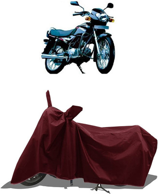 KEDIT Two Wheeler Cover for TVS(Centra, Maroon)