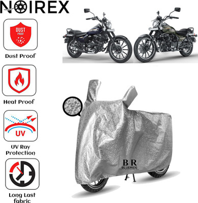 NOIREX Two Wheeler Cover for Bajaj(Avenger 220 Street, Black)