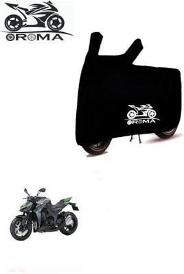 THE REAL ARV Waterproof Two Wheeler Cover for Kawasaki(Z1000, Black)