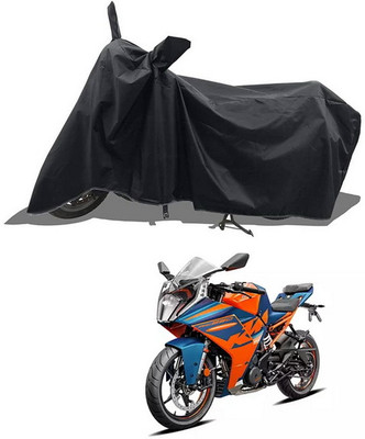 PAGORA Waterproof Two Wheeler Cover for KTM(RC 390 BS6, Black)