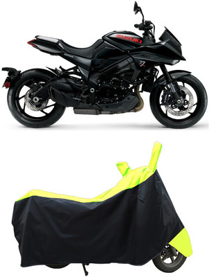 Coxtor Waterproof Two Wheeler Cover for Suzuki(Katana BS6, Yellow)