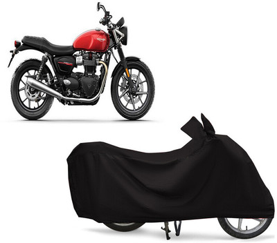 EGAL Two Wheeler Cover for Triumph(Street Twin, Black)