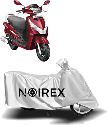NOIREX Two Wheeler Cover for Hero(Destini 125, Silver)