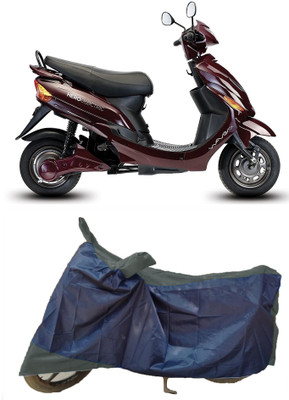 AutoKick Two Wheeler Cover for Hero Electric(Electric Wave Dx, Multicolor)