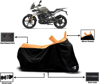 Amexride Two Wheeler Cover for BMW(G 310 GS, Orange)