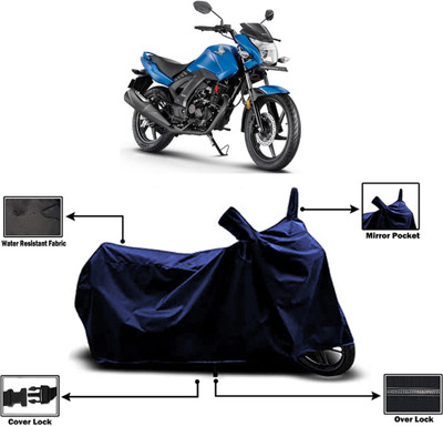 Amexride Two Wheeler Cover for Honda(CB Unicorn 160, Blue)