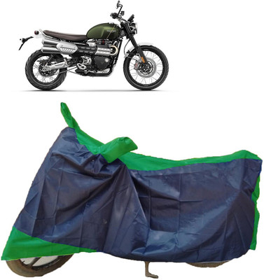 ANTOFY Two Wheeler Cover for Triumph(Scrambler, Multicolor)