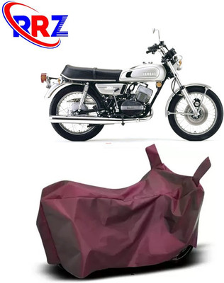 RRZ Waterproof Two Wheeler Cover for Yamaha(RD 350, Maroon)