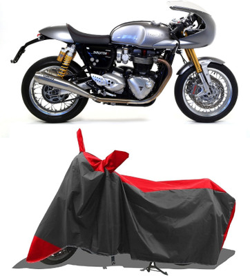 SPECTUS Two Wheeler Cover for Triumph(Thruxton 1200 R, Red)