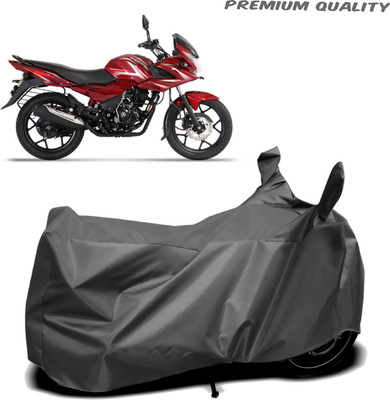OSOMO Waterproof Two Wheeler Cover for Bajaj(Discover 150 f, Grey)