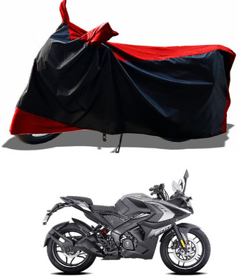DeepShakshi AUTOMOTIVE Waterproof Two Wheeler Cover for Bajaj(Pulsar 200 BS6, Red)