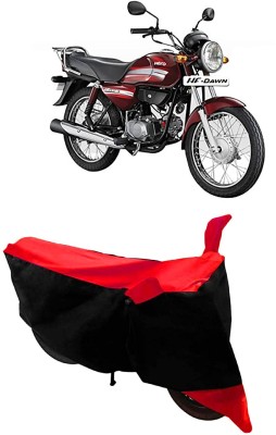 KEDIT Two Wheeler Cover for Hero(HF Dawn, Red)