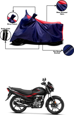 MMSSTAR Waterproof Two Wheeler Cover for Hero(Super Splendor, Red, Blue)